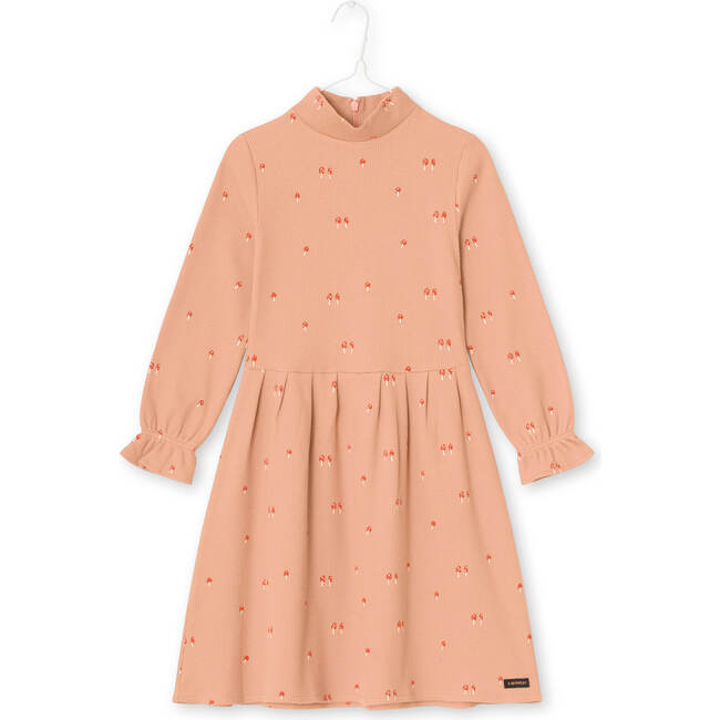 Rose Dress, Toasted Nut Print - Dresses - 1