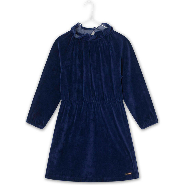 Kayla Dress, Blue Print - Dresses - 1