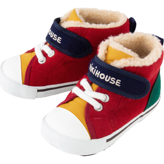 Sherpa-Lined High Top Second Shoes, Multi - Sneakers - 1