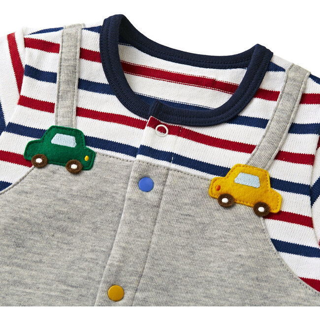 Car Coveralls, Grey - Overalls - 3