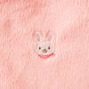 Micro Faux Fur Baby Poncho, Pink - Robes - 3