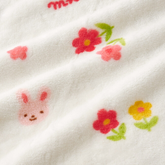 Usako Flower Garden Cotton Blanket, Pink - Other Accessories - 3