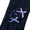 Lovely Three Ribbon Tights, Navy - Tights - 3