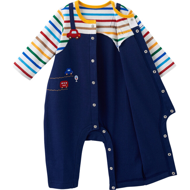 Car Coveralls, Navy - Overalls - 6
