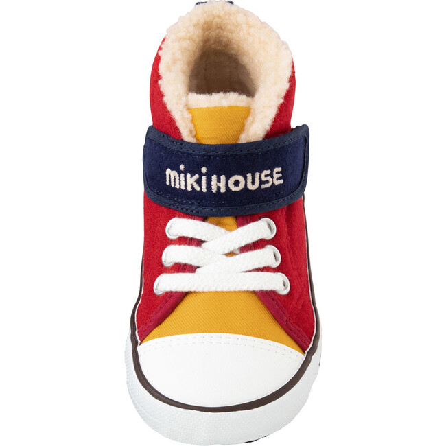 Sherpa-Lined High Top Sneaker, Multi - Sneakers - 6