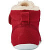 Sherpa-Lined High Top First Walker Shoes, Red - Sneakers - 2