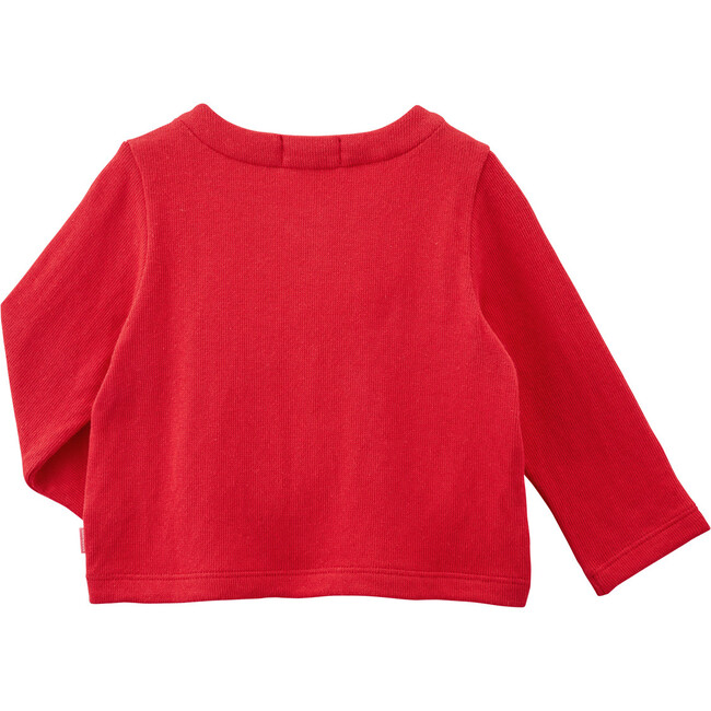 Usako 100% Cotton Cardigan, Red