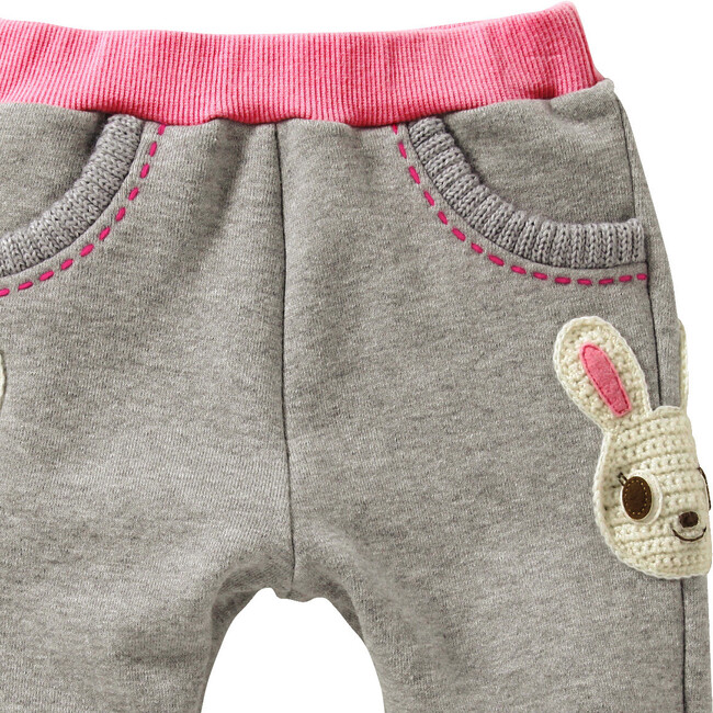 Bunny Sweatpants, Pink