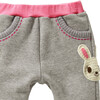 Bunny Sweatpants, Pink - Pants - 2