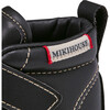 Faux-Laced Leather High Tops, Black - Boots - 9