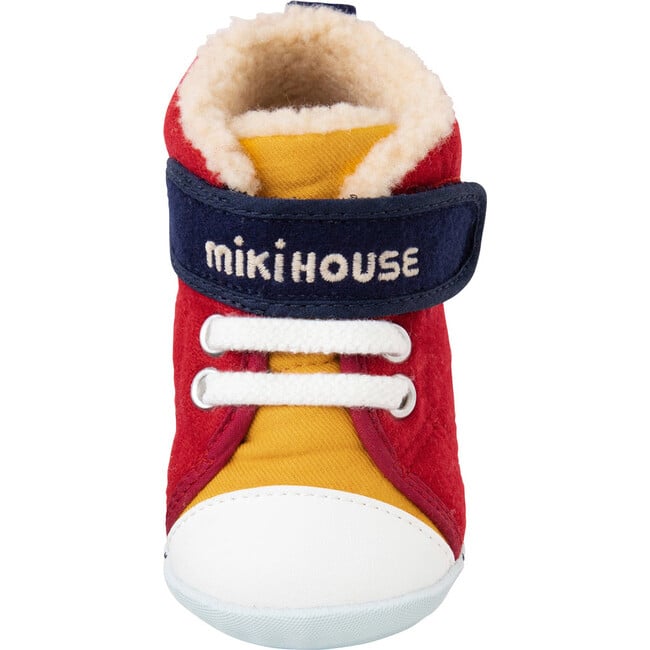 Sherpa-Lined High Top First Walker Shoes, Multi - Sneakers - 6