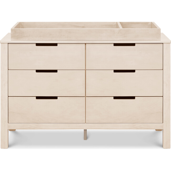 Colby 6Drawer Double Dresser, Washed Natural Carter's by DaVinci