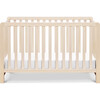 Colby 4-in-1 Low-Profile Convertible Crib, Washed Natural - Cribs - 1 - thumbnail