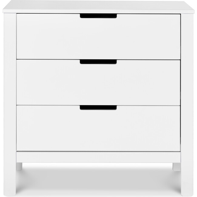Colby 3-drawer Dresser, White Finish