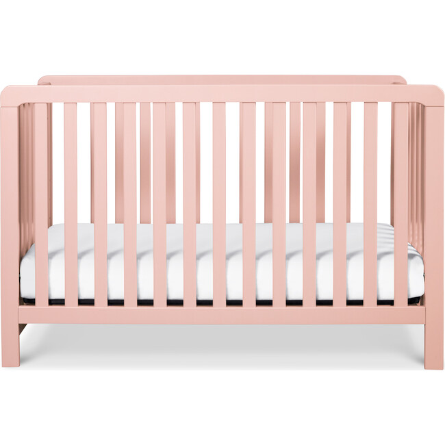 Colby 4-in-1 Low-profile Convertible Crib, Petal Pink