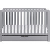 Colby 4-in-1 Convertible Crib With Trundle Drawer, Grey - Cribs - 1 - thumbnail