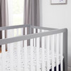 Colby 4-in-1 Low-profile Convertible Crib, Grey and White - Cribs - 3 - thumbnail