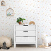 Colby 3-drawer Dresser, White Finish - Dressers - 2