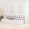 Colby 4-in-1 Convertible Mini Crib with Trundle, White - Cribs - 2