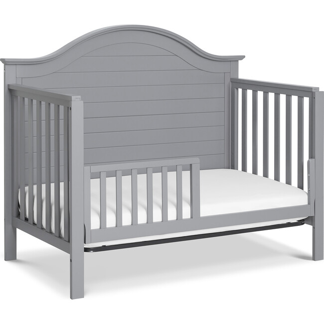 Nolan 4-in-1 Convertible Crib, Grey - Cribs - 4