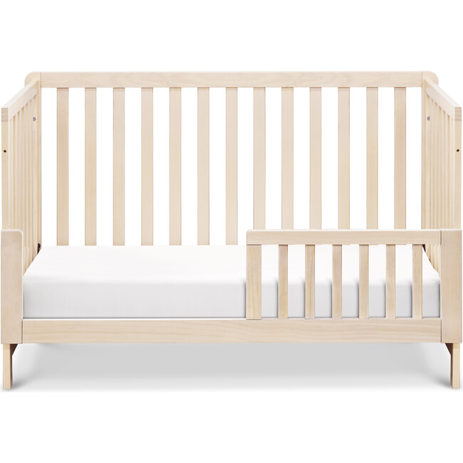 Colby 4-in-1 Low-Profile Convertible Crib, Washed Natural - Cribs - 4