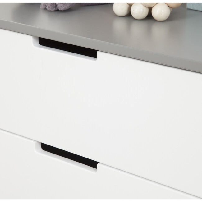 Colby 3-drawer Dresser, Grey and White - Dressers - 4