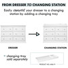 Davinci Signature 6-Drawer Double Dresser, White - Dressers - 5