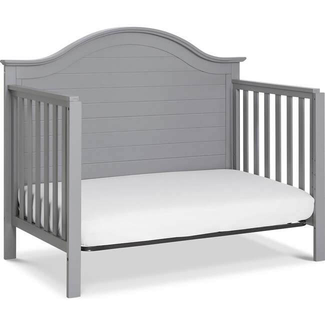 Nolan 4-in-1 Convertible Crib, Grey - Cribs - 5