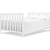 Colby 4-in-1 Low-profile Convertible Crib, White Finish - Cribs - 6 - thumbnail