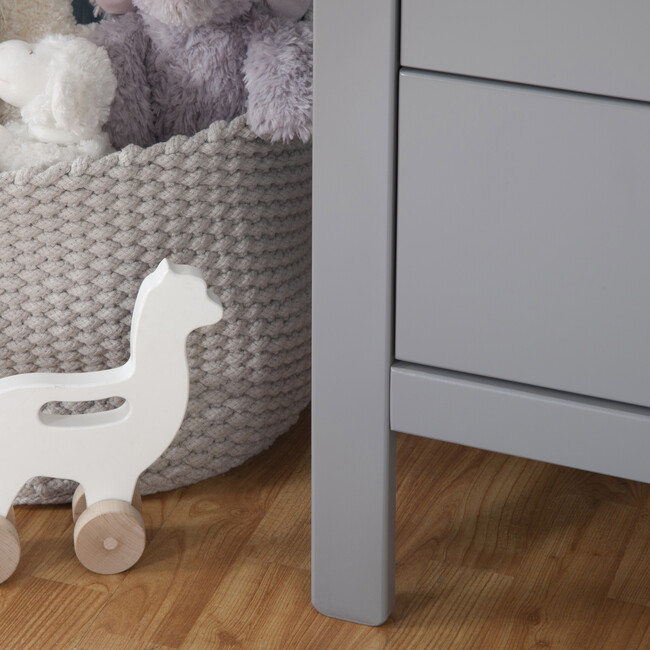 Colby 3-drawer Dresser, Grey - Dressers - 5