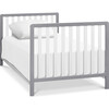 Colby 4-in-1 Convertible Mini Crib With Trundle, Grey and White - Cribs - 7