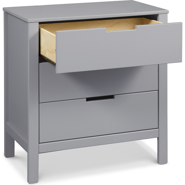 Colby 3-drawer Dresser, Grey - Dressers - 7