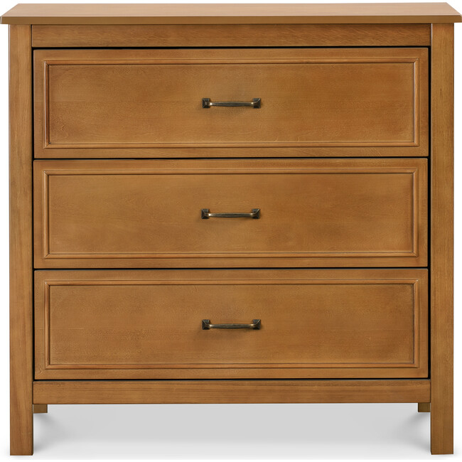 Charlie 3-Drawer Dresser, Chestnut - Dressers - 1