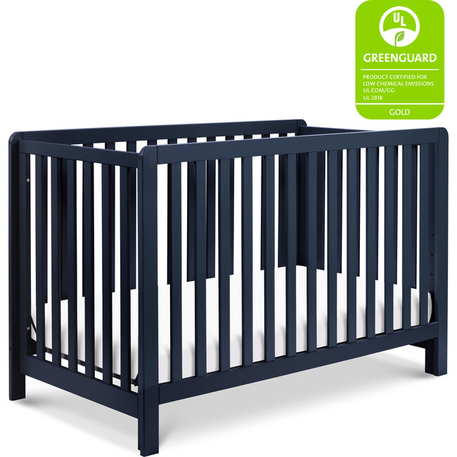 Colby 4-in-1 Low-profile Convertible Crib, Navy - Cribs - 8