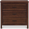 Charlie 3-Drawer Dresser, Espresso - Dressers - 1 - thumbnail