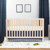 Colby 4-in-1 Low-Profile Convertible Crib, Washed Natural - Cribs - 9