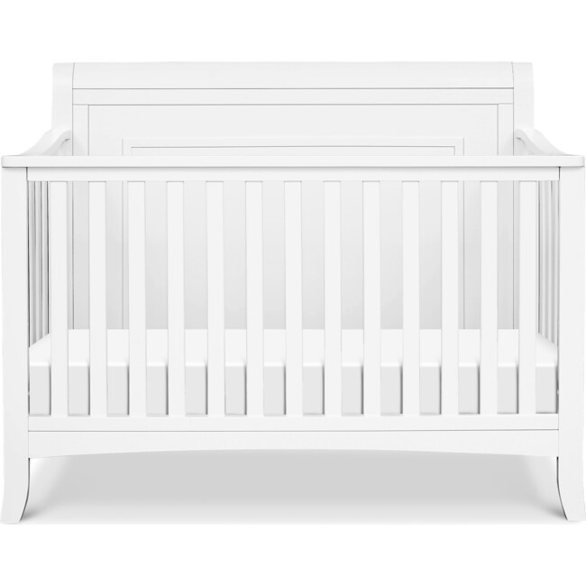 Anders 4-in-1 Convertible Crib, White - Cribs - 1