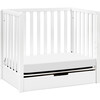 Colby 4-in-1 Convertible Mini Crib with Trundle, White - Cribs - 5 - thumbnail
