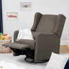 Arlo Recliner and Swivel Glider, Charcoal Linen - Nursery Chairs - 2