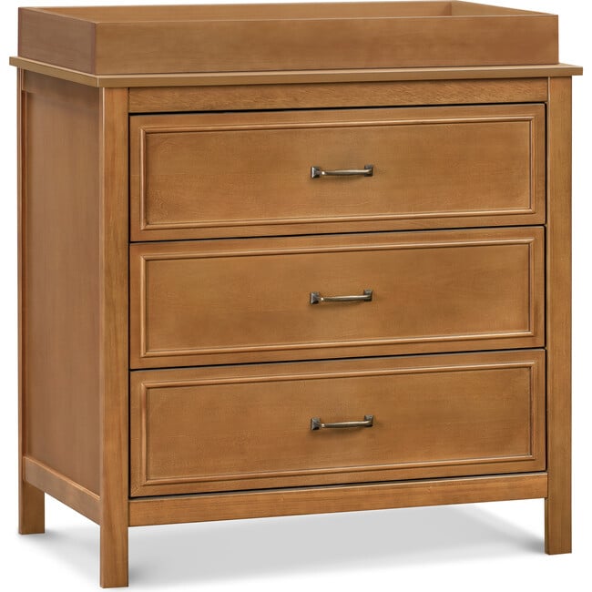 Charlie 3Drawer Dresser, Chestnut DaVinci Dressers & Changing Tables