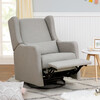 Arlo Recliner and Swivel Glider, Grey Linen - Nursery Chairs - 3