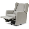 Arlo Recliner and Swivel Glider, Grey Linen - Nursery Chairs - 4 - thumbnail
