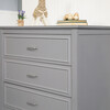 Charlie 3-Drawer Dresser, Grey - Dressers - 5