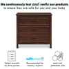 Charlie 3-Drawer Dresser, Espresso - Dressers - 6