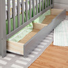 Colby 4-in-1 Convertible Crib With Trundle Drawer, Grey - Cribs - 4