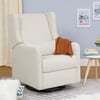 Arlo Recliner and Swivel Glider, Cream Linen - Nursery Chairs - 3