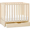 Colby 4-in-1 Convertible Mini Crib With Trundle, Washed Natural - Cribs - 5