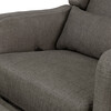 Arlo Recliner and Swivel Glider, Charcoal Linen - Nursery Chairs - 7 - thumbnail