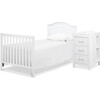 Charlie 4-in-1 Convertible Mini Crib & Changer, White - Cribs - 8 - thumbnail