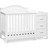 Charlie 4-in-1 Convertible Mini Crib & Changer, White - Cribs - 9 - thumbnail
